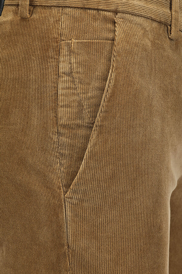 Bej Dar Paça Pantolon 3
