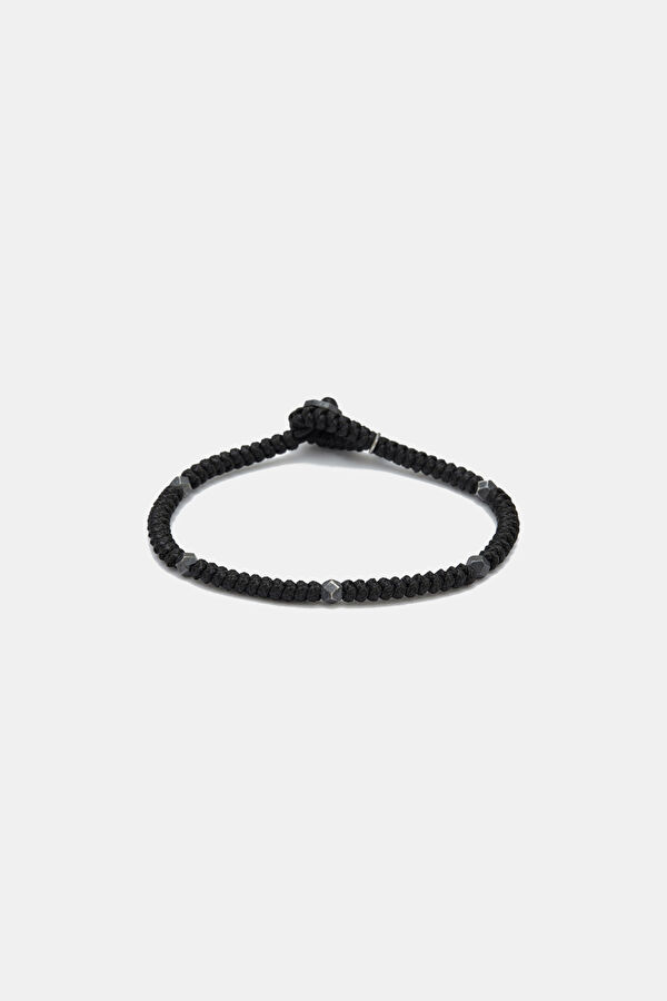Oxidized Black Snake Bracelet