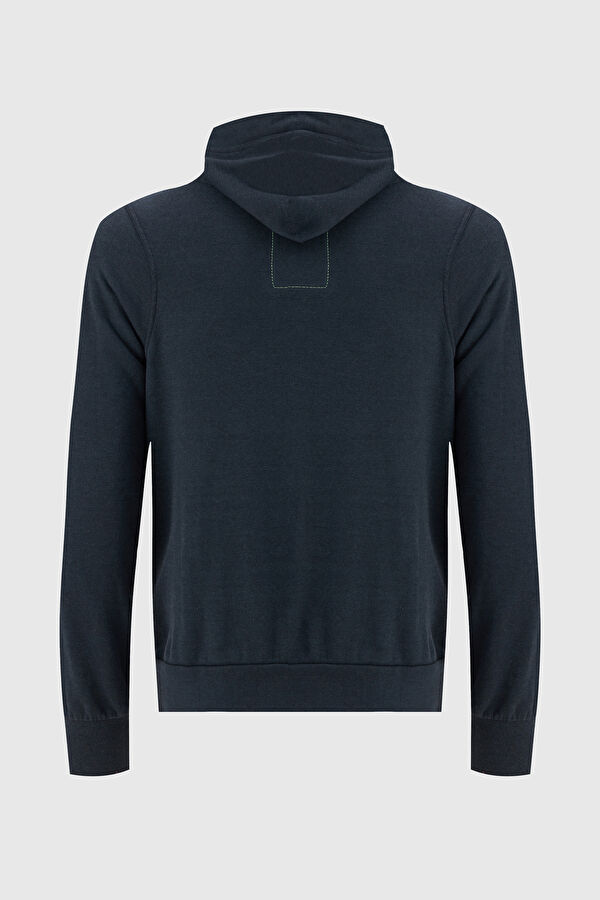 Koyu Gri Kapuşonlu Sweatshirt 2