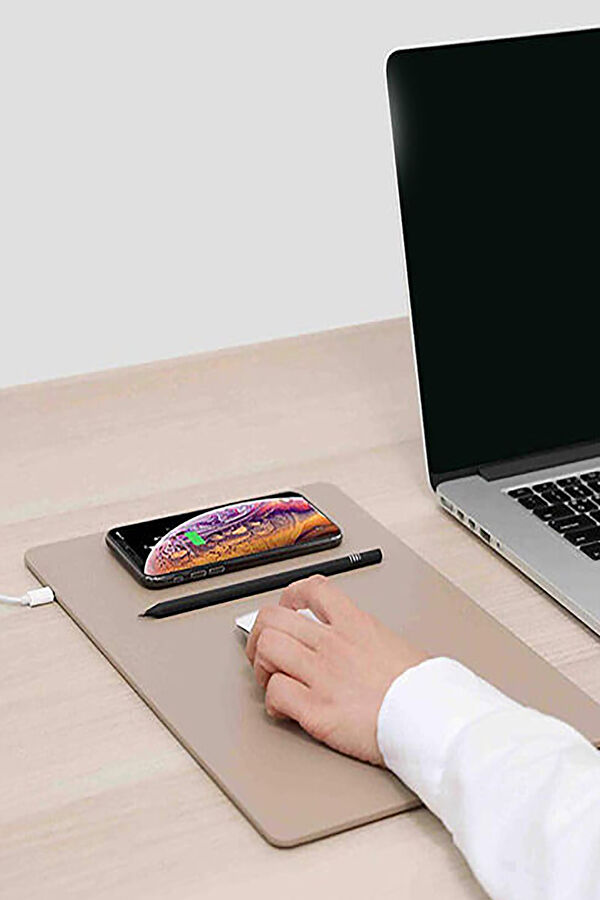 Hands 3 Pro Latte Cream Wireless Şarjlı Mouse Pad 2