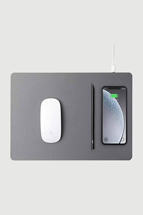 Hands 3 Pro Dusty Gray Wireless Şarjlı Mouse Pad