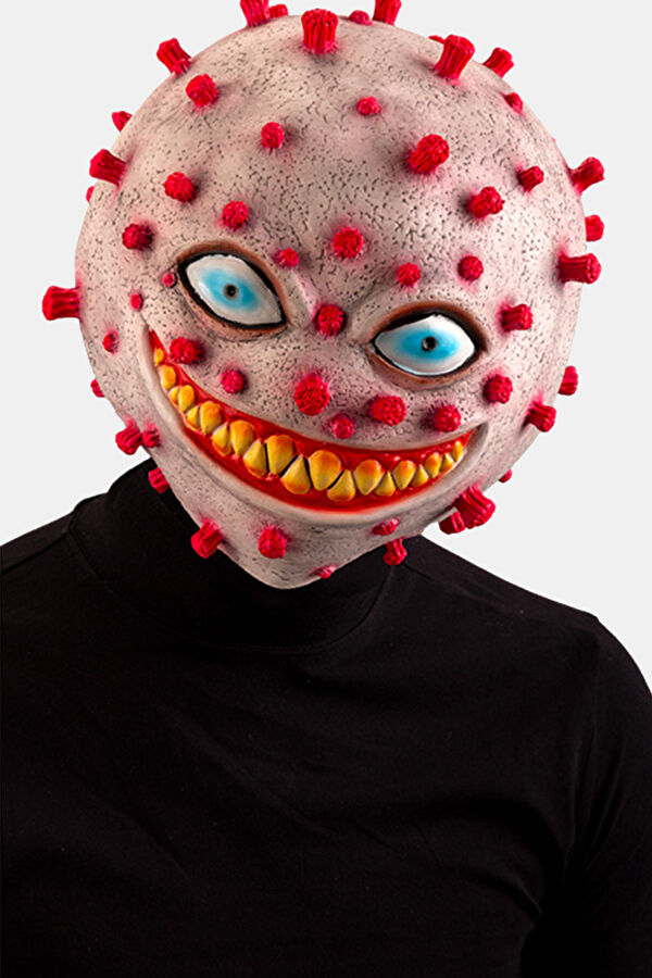 Virus Latex Mask With Header