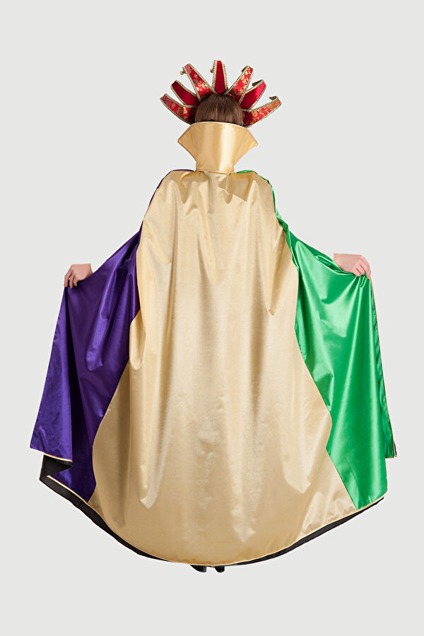 Multicolor Venetian Cape In Raset 2