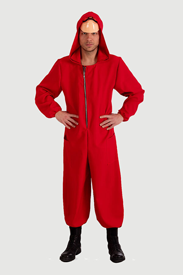 Men'S Red Suit Swimsuit