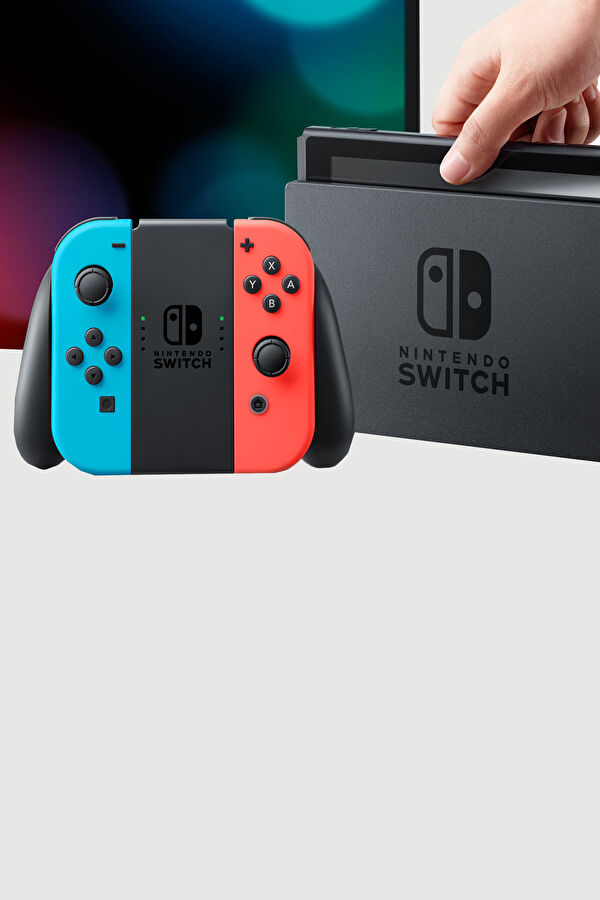 Nıntendo Switch Konsol Kırmızı Mavi