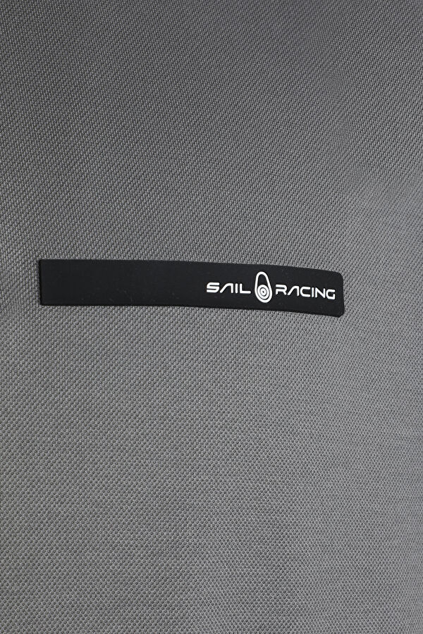 Gri Polo Yaka T-Shirt 3