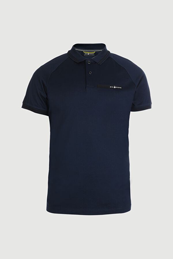 Lacivert Polo Yaka T-Shirt