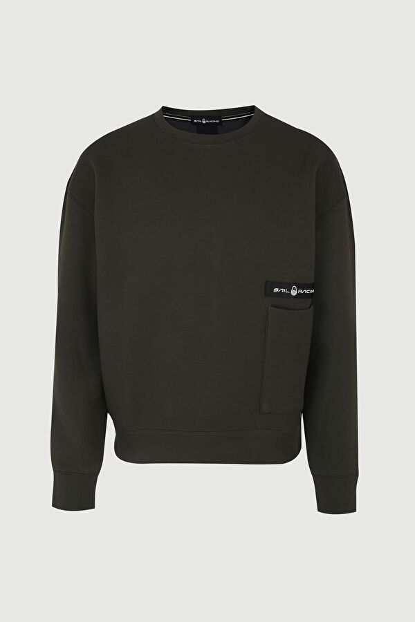 Yeşil Kapuşonlu Sweatshirt 3