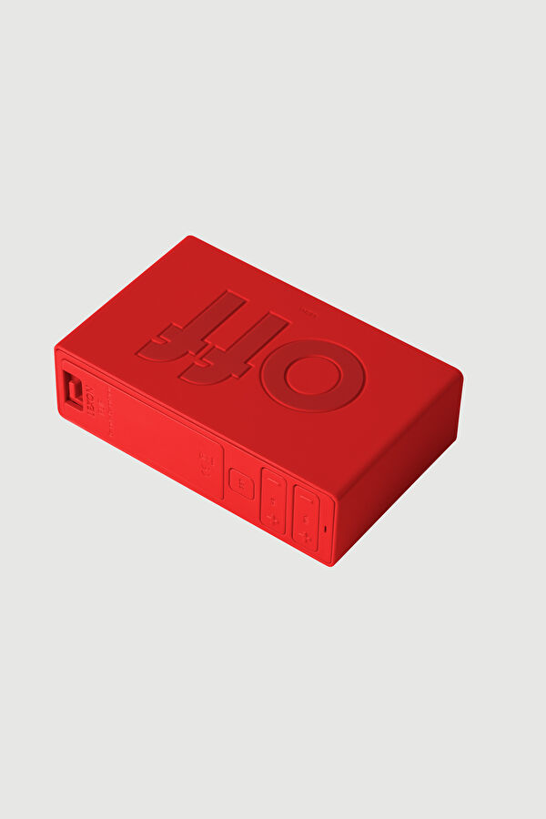 Lexon Flip Plus Alarm Saat, Red 5