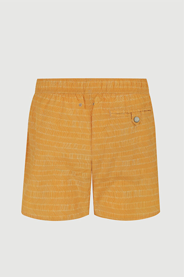 Yellow Design Filled Swimsuit 2