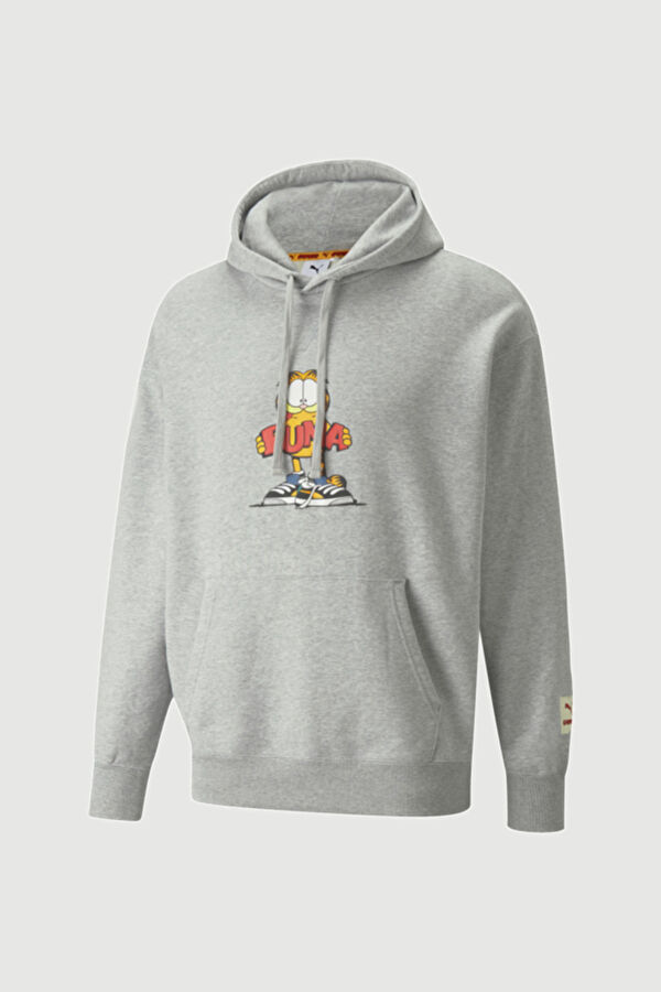PUMA x GARFIELD Hoodie, Grey, Orange