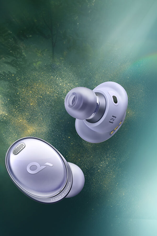 Purple Earphone