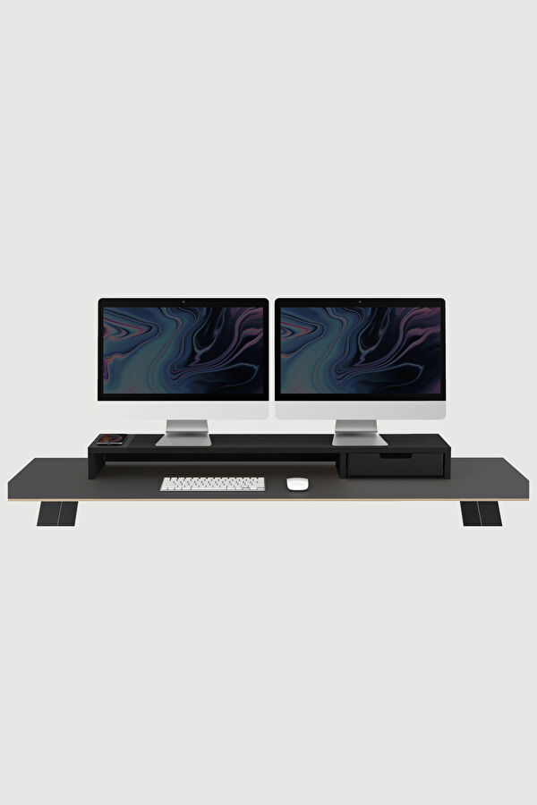 Eyes 9 USB çoklayıcı çift Monitör Stand, 5