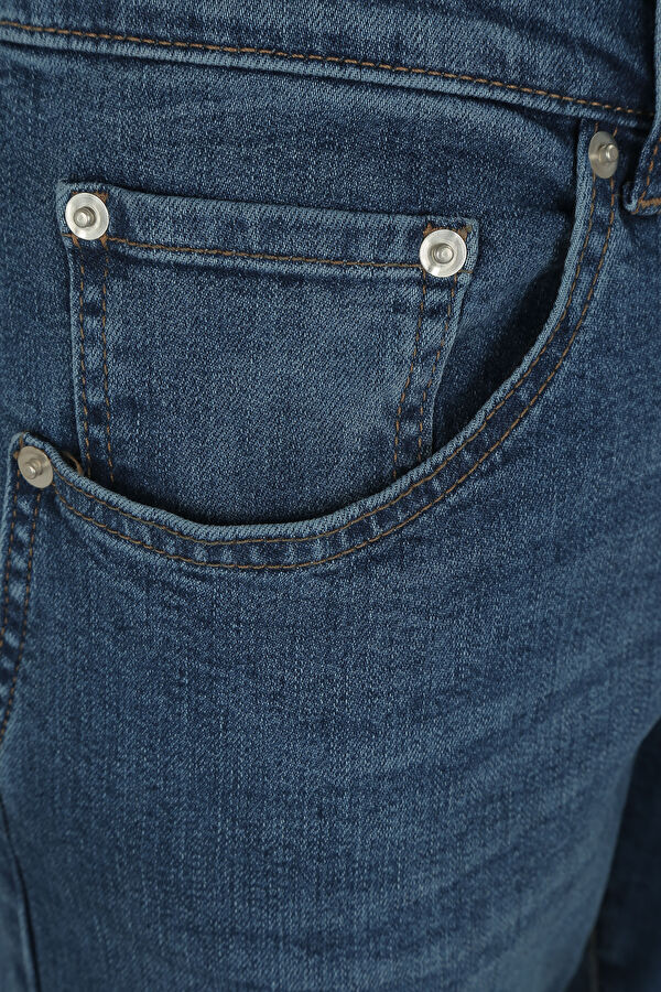 Mavi Dar Paça Jean Pantolon 5