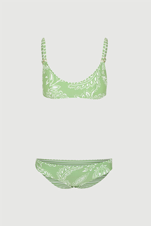 Yeşil Desenli Bikini