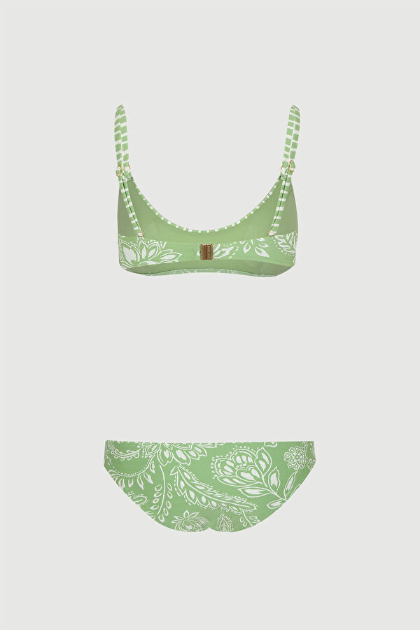 Yeşil Desenli Bikini 2