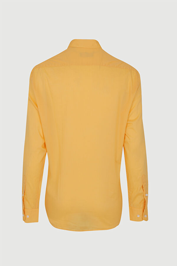 Relax Fit Orange buttoned collar Shirt 2