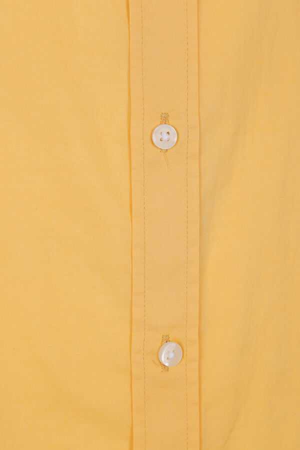 Relax Fit Orange buttoned collar Shirt 3