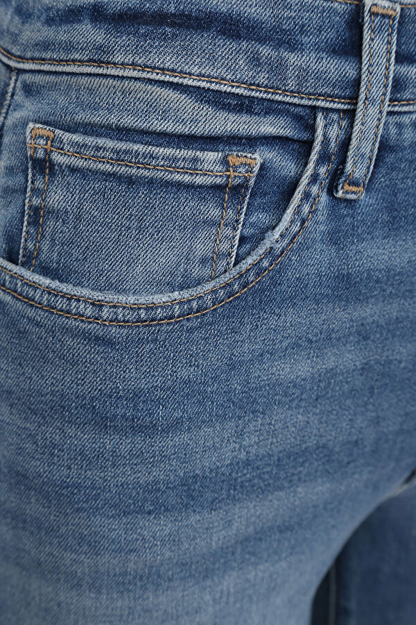 Mavi Boru Paça Denim Pantolon 3