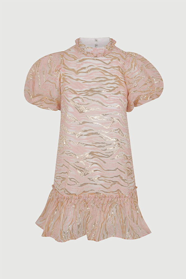 Pembe Mini Elbise