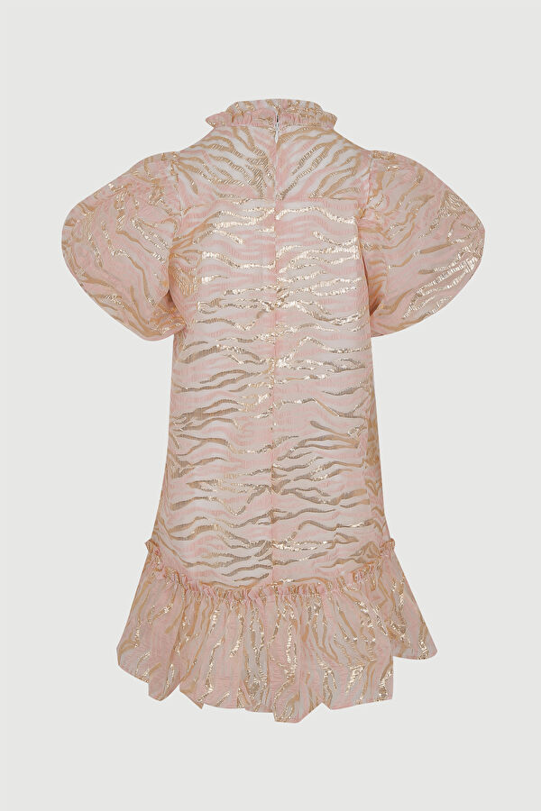 Pembe Mini Elbise 2