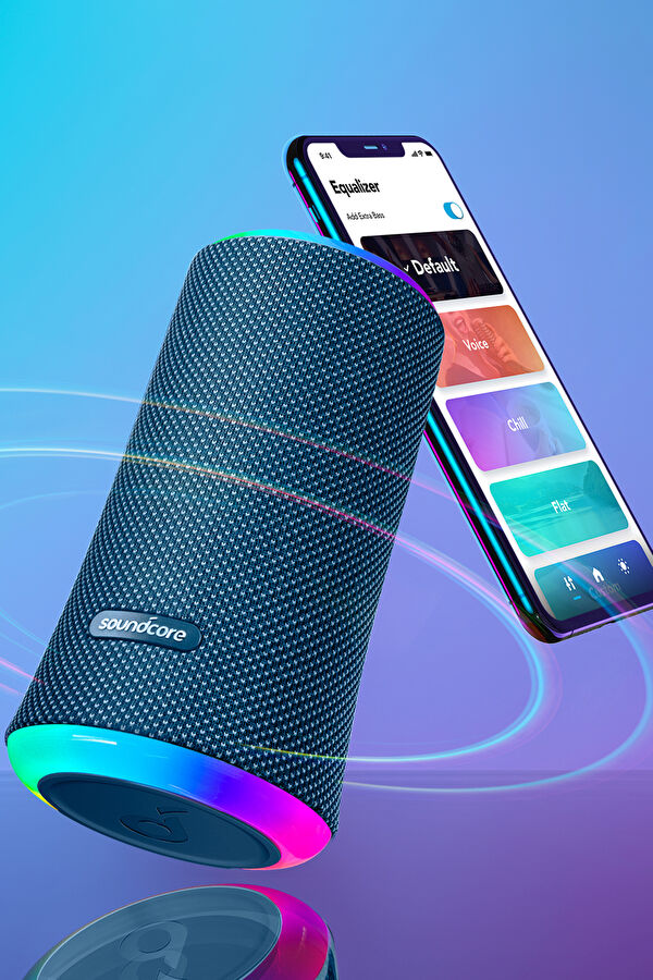 SoundCore Flare II 20W Mavi Bluetooth Hoparlör 8