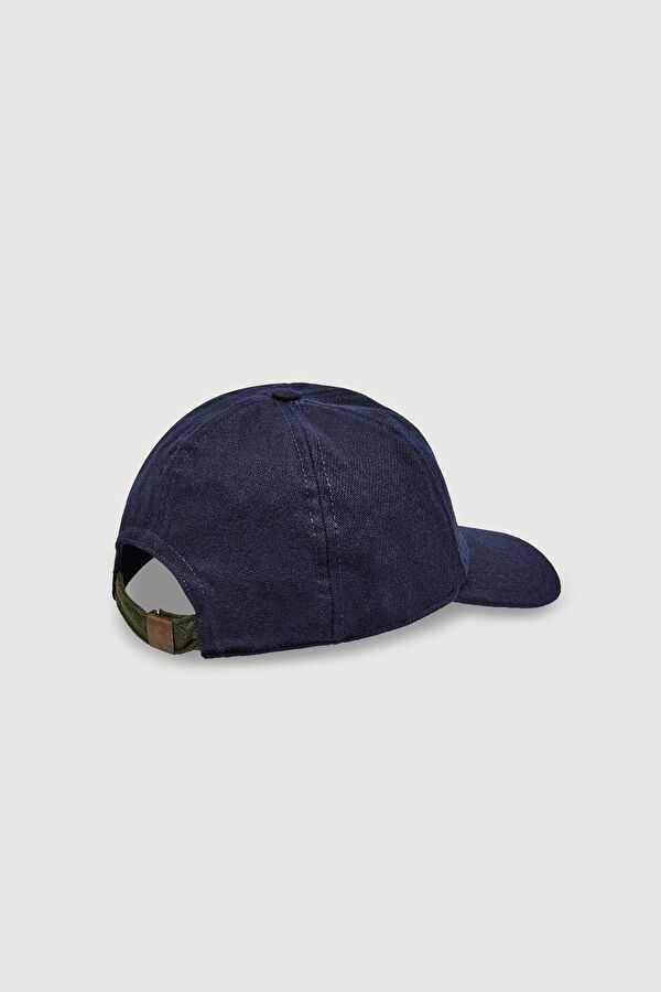 CAP H MEN, Navy Blue, Green, STD 3