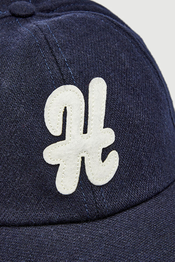 CAP H MEN, Navy Blue, Green, STD 4