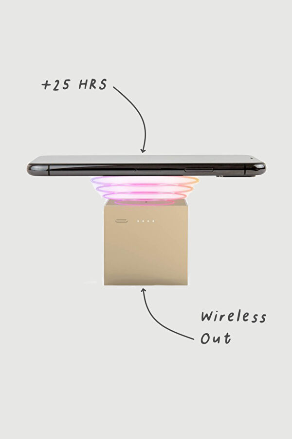 Cubo Premium Gold Kablosuz Şarj Aleti 2