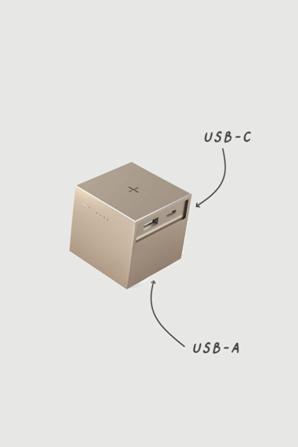 Cubo Premium Gold Kablosuz Şarj Aleti 3