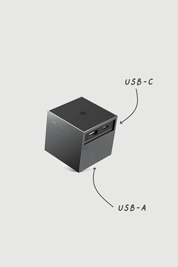 Cubo Premium Space Kablosuz Şarj Aleti 3