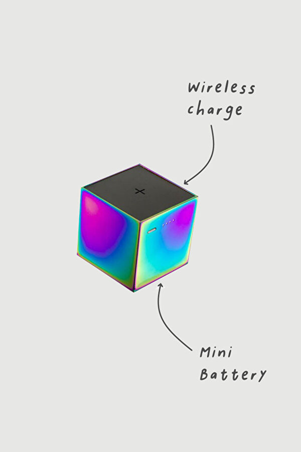 Cubo Premium Rainbow Kablosuz Şarj Aleti 5