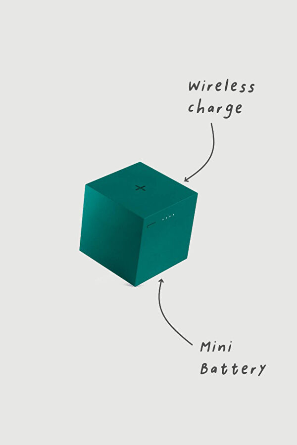 Cubo Two Emerald Kablosuz Şarj Aleti 4