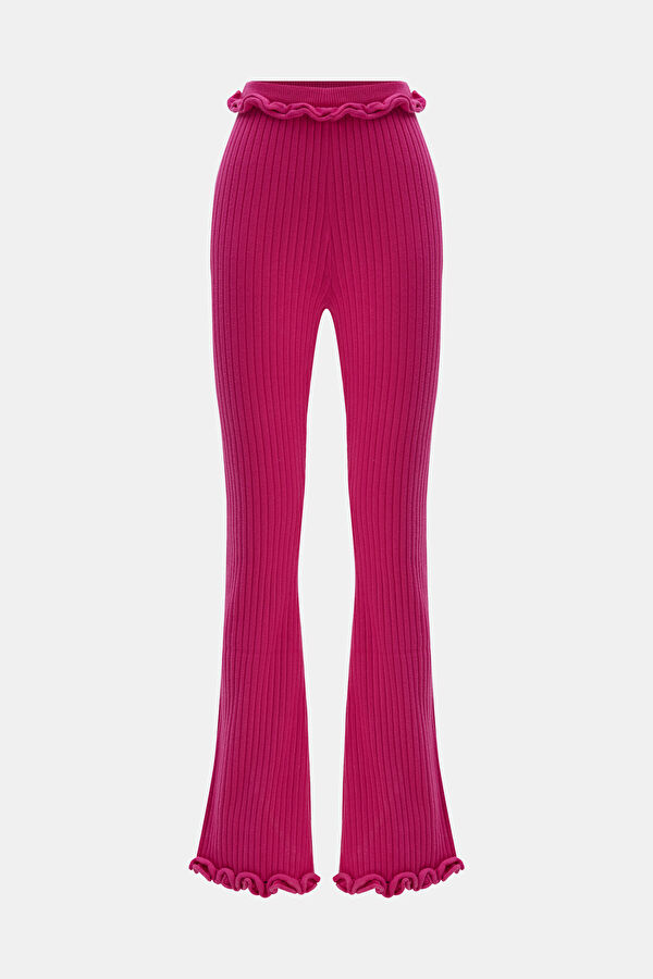 Pembe Bol Paça Pantolon