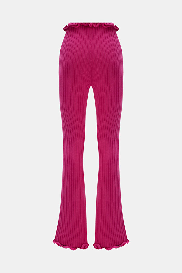 Pembe Bol Paça Pantolon 2