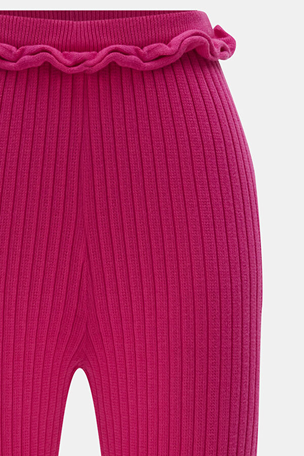 Pembe Bol Paça Pantolon 3