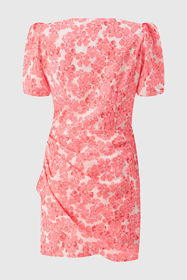 Pembe Mini Elbise 2