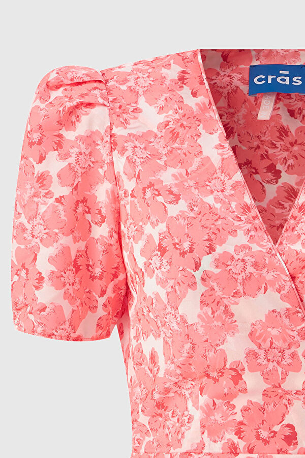 Pembe Mini Elbise 3