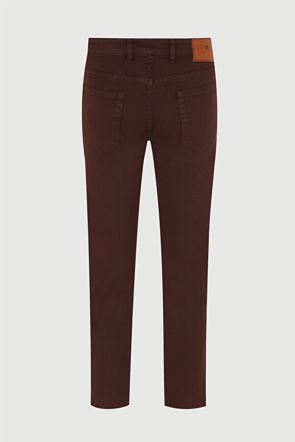 Kahve Skinny Jean Pantolon 5
