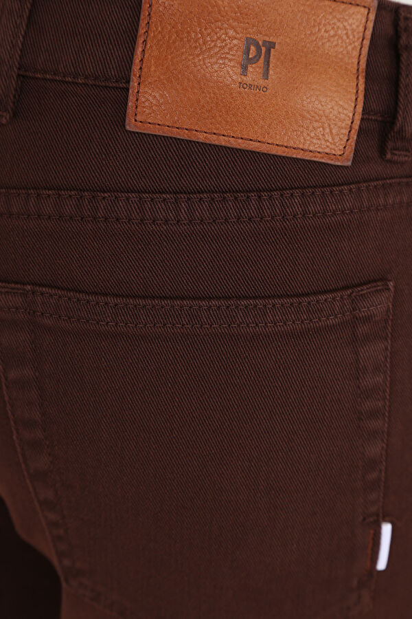 Kahve Skinny Jean Pantolon 7
