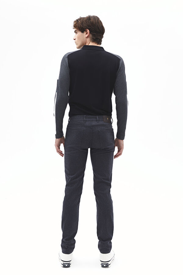 Koyu Gri Skinny Jean Pantolon 2