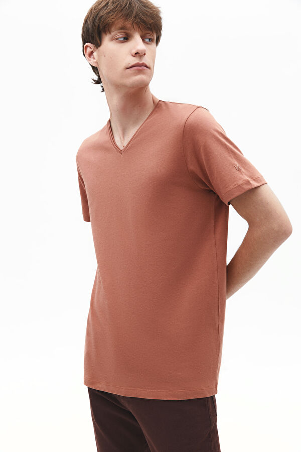 Bakır Bisiklet Yaka T-Shirt 2