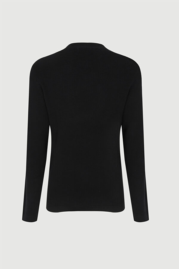 SLHROCKS LS KNIT CREW NECK W NOOS, Black, XXL 2