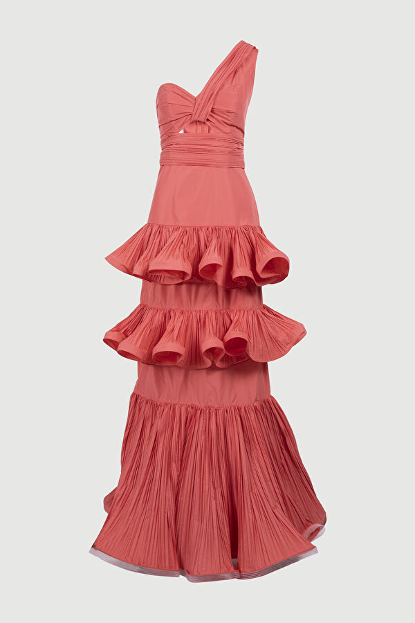 Somon Maxi Elbise 5