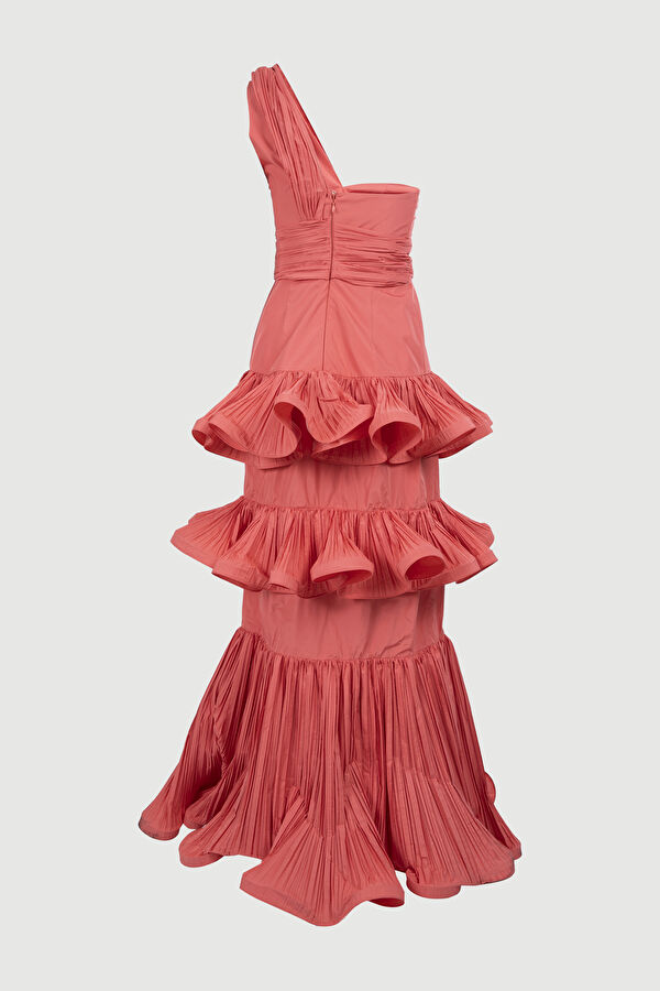 Somon Maxi Elbise 6