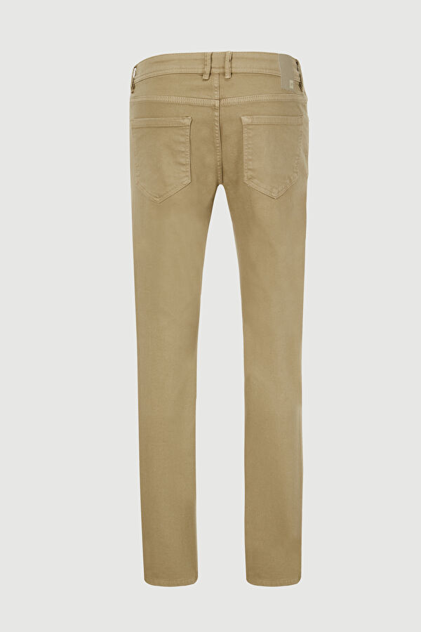 Bej Dar Paça Jean Pantolon 5