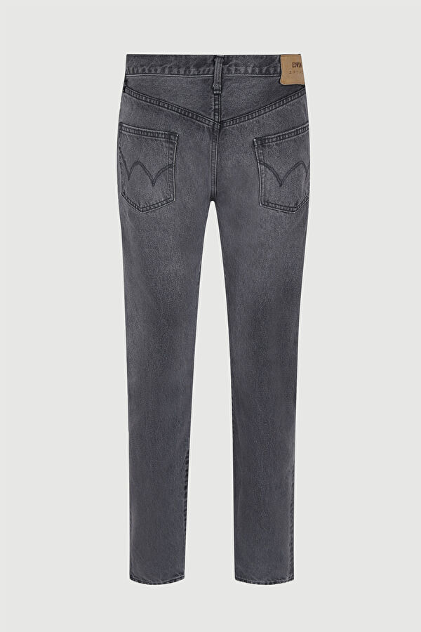 Gri Dar Paça Jean Pantolon 2