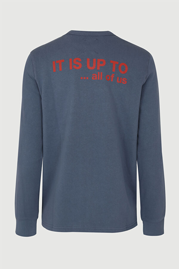 Mavi Bisiklet Yaka Sweatshirt 2