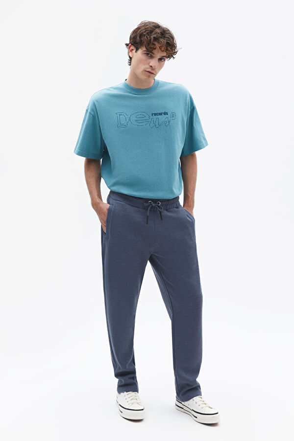 Gri Dar Paça Spor Pantolon 3