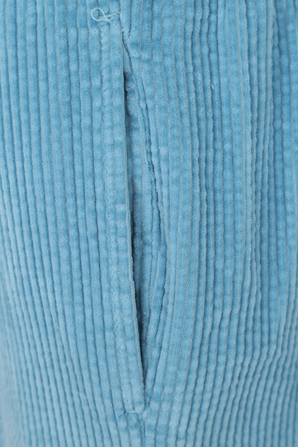 Mavi Boru Paça Pantolon 6